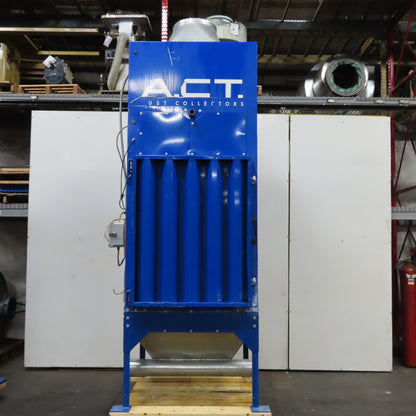 ACT Booth 7.5Hp 230/460V 3Ph Dust Collector W/ 110V 1Ph Pulse Filter Cleaner