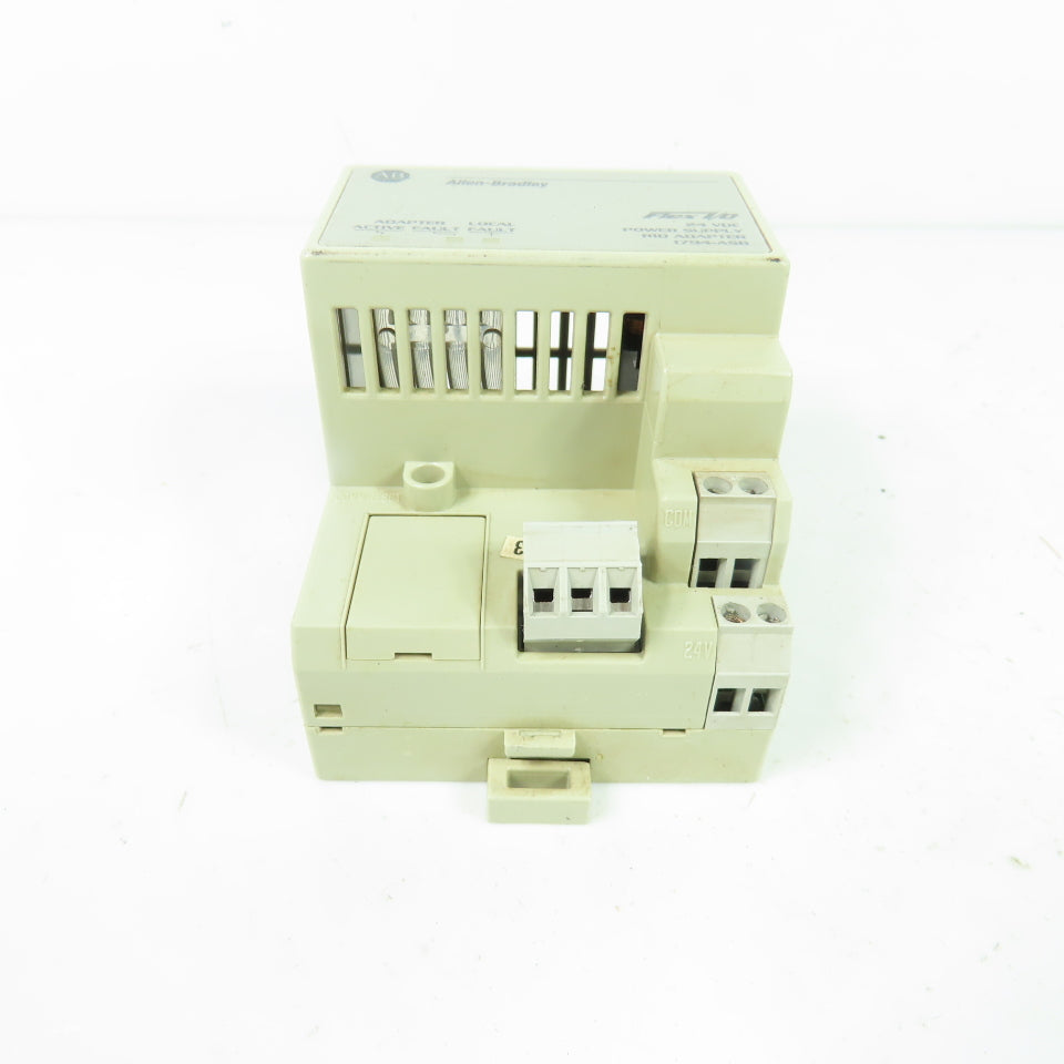 Allen-Bradley 1794-ASB Flex I/O 24VDC Power Supply RIO Adapter Ser D Rev A01