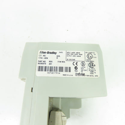 Allen-Bradley 1794-ADN Flex I/O DeviceNet Adapter 24VDC Ser B Rev A01
