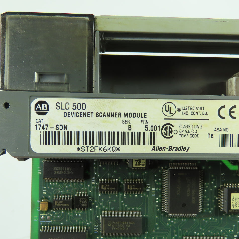 Allen-Bradley 1747-SDN SLC 500 DeviceNet Scanner Module Series B FRN 5.001