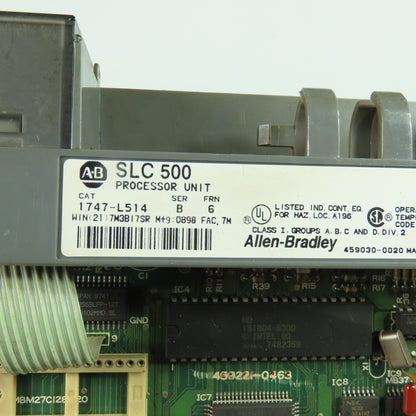Allen-Bradley 1747-L514 SLC 500 SLC 5/01 CPU Processor Module Ser B FRN 6