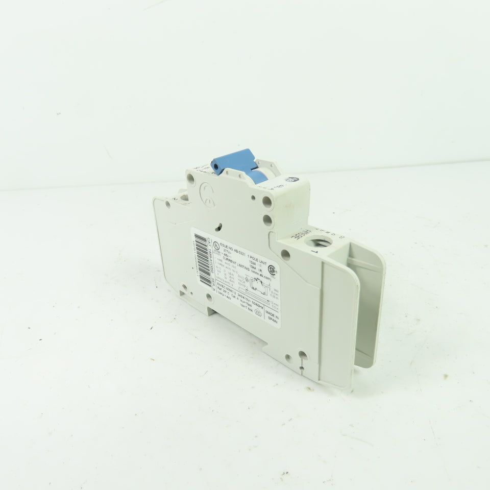Allen-Bradley 1489-A1D050 5A 277VAC 48VDC 1-Pole Circuit Breaker