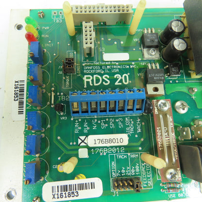 Danfoss RDS 20 Isolation Option Board 120/240VAC W/ 176B8011 Board