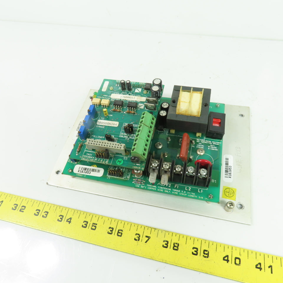 Danfoss RDS 20 Isolation Option Board 120/240VAC W/ 176B8011 Board