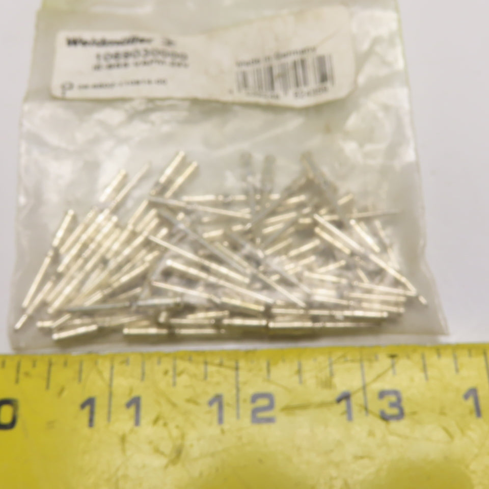 Weidmuller IE-BSS-VAPM-24V 1069030000 Male Crimp Contact Pins Lot Of 63