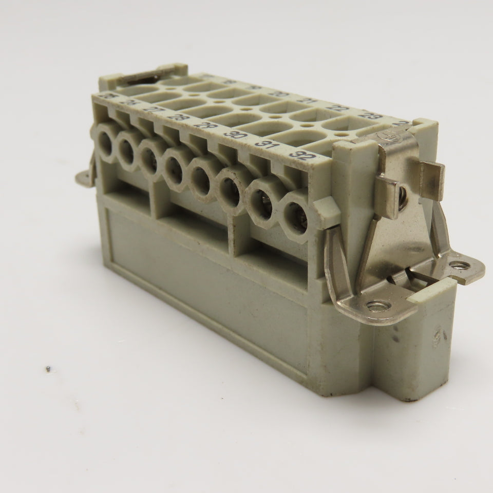 Harting Han 16A-M 16-Pin Male Insert Connector 600V 10A 250V 16A