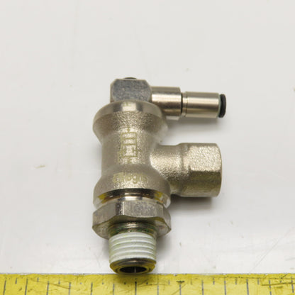 Legris 7886 14 14 Lock-Out Valve 1/4 NPT x 1/4 NPT