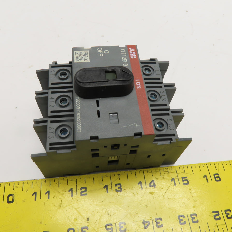 ABB 1SCA105033R1001 OT125F3 125A 3-Pole Non Fusible Safety Disconnect Switch