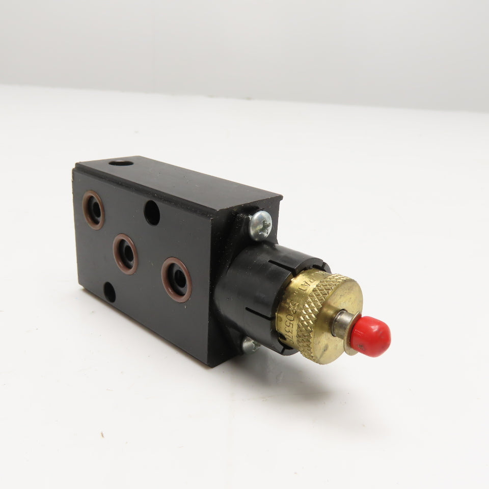 Unist 5205378 Manual Metering Valve with Manifold Block – Bullseye ...