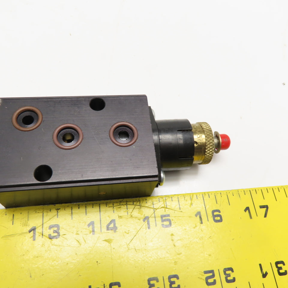 Unist 5205378 Manual Metering Valve with Manifold Block