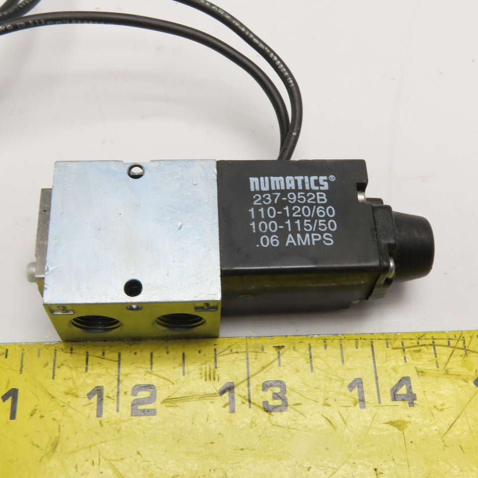 Numatics L01SA459O000030 Air Solenoid Valve 120V 150 PSI