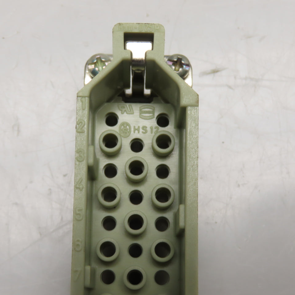 Harting Han-D 25 25-Pin Industrial Connector Insert Set 10A 250V