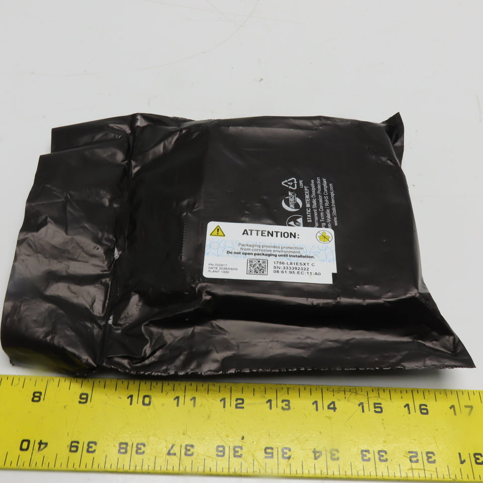 Allen-Bradley 1756-L81ESXT GuardLogix 5580 XT Safety Controller Ser C FW 1.072