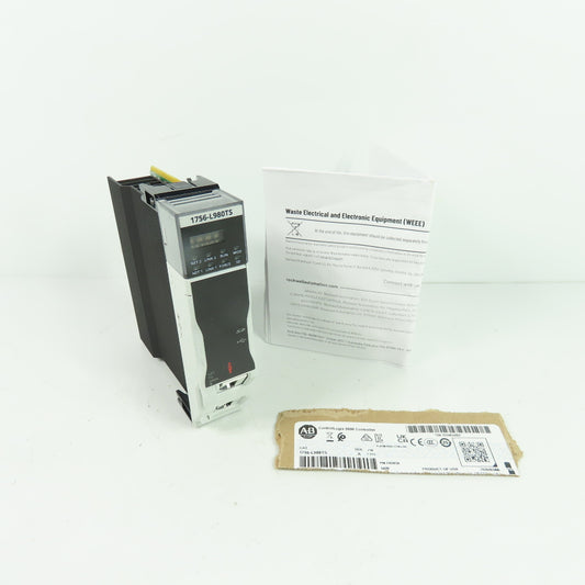 Allen-Bradley 1756-L980TS ControlLogix 5590 Controller EtherNet/IP Ser A FW1.014