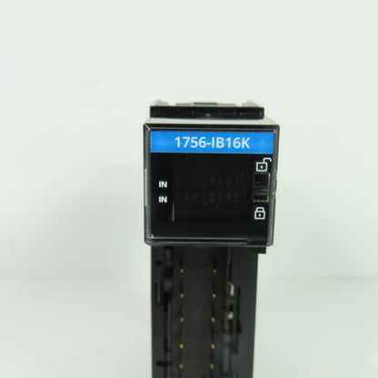 Allen-Bradley 1756-IB16K ControlLogix 16 Pt 12/24V DC D/I Module Ser A FW 3.004
