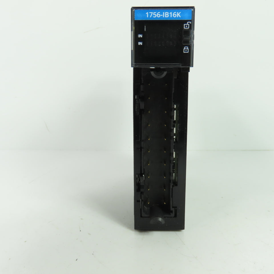 Allen-Bradley 1756-IB16K ControlLogix 16 Pt 12/24V DC D/I Module Ser A FW 3.004