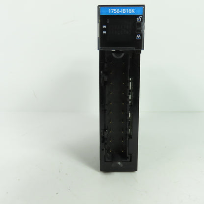 Allen-Bradley 1756-IB16K ControlLogix 16 Pt 12/24V DC D/I Module Ser A FW 3.004