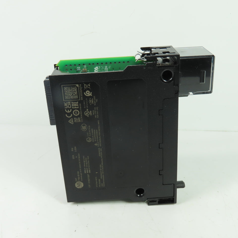 Allen-Bradley 1756-IB16K ControlLogix 16 Pt 12/24V DC D/I Module Ser A FW 3.004