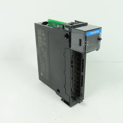 Allen-Bradley 1756-IB16K ControlLogix 16 Pt 12/24V DC D/I Module Ser A FW 3.004