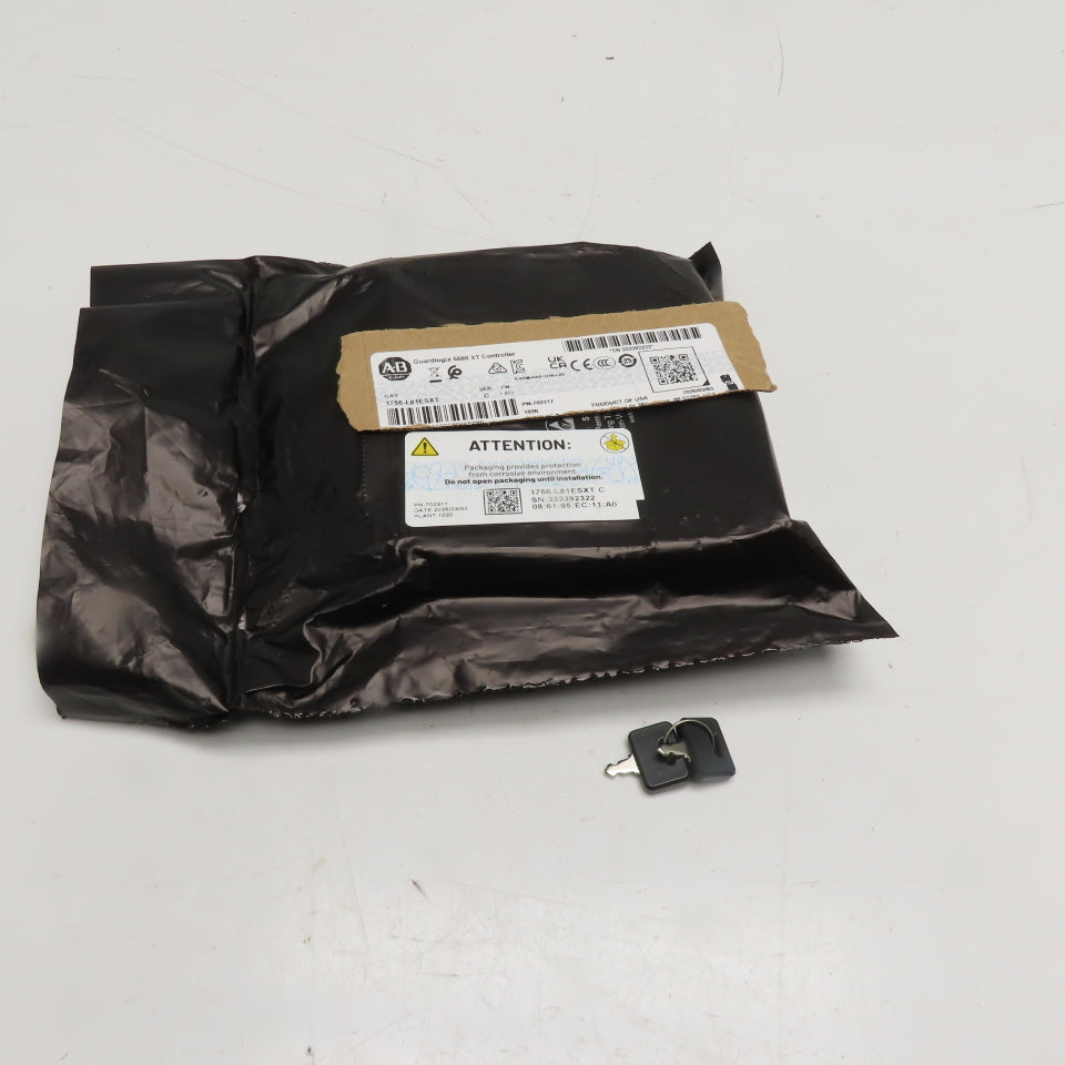 Allen-Bradley 1756-L81ESXT GuardLogix 5580 XT Safety Controller Ser C FW 1.072