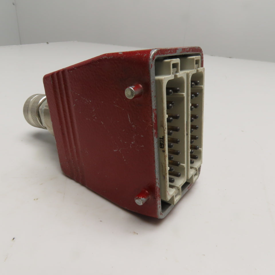 Thomas & Betts MS 232A 32-Pin Industrial Male Connector Assembly