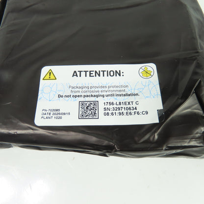 Allen-Bradley 1756-L81EXT ControlLogix 5580 XT Controller Ser C FW 1.072 NEW