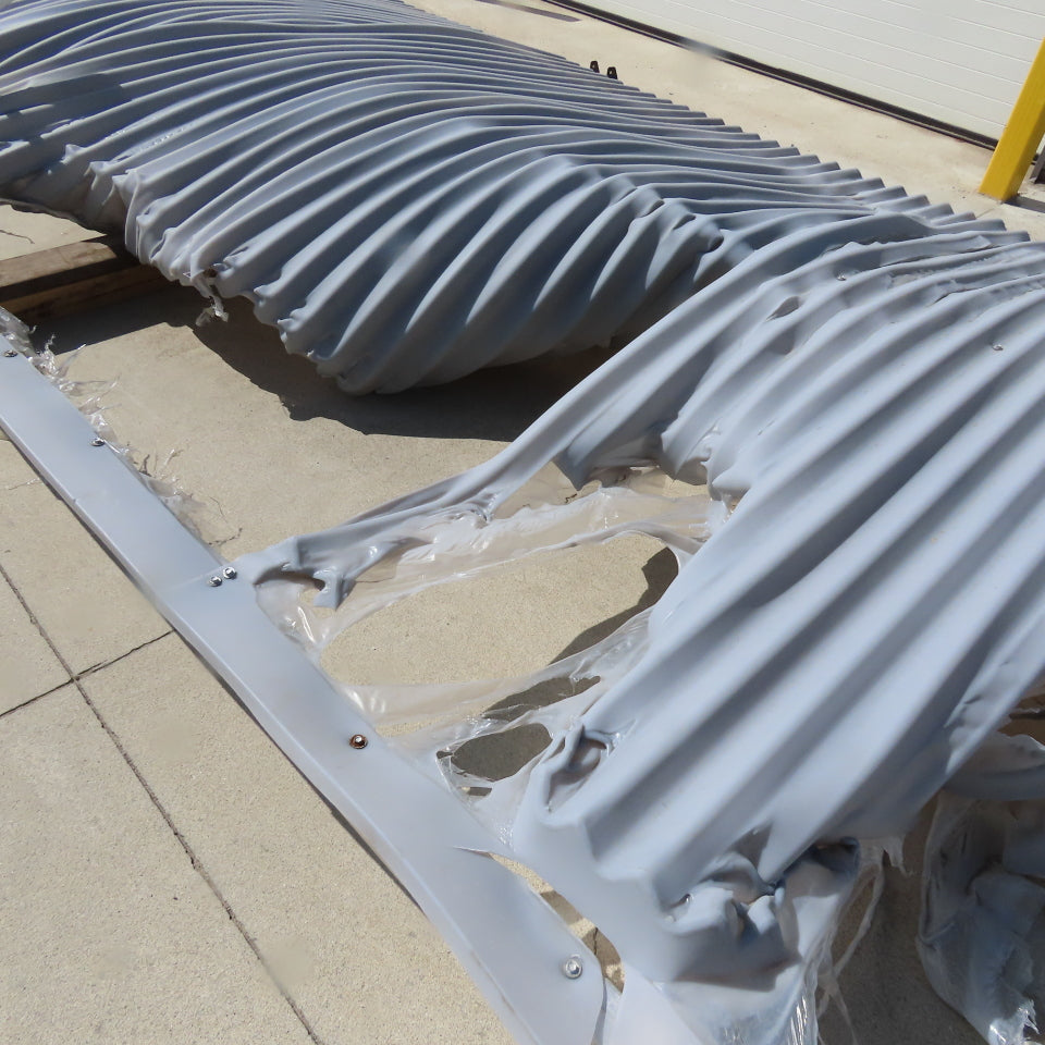 TBI Waste Storm Top Stand Alone Roll Off Storm Cover 100