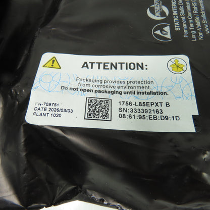 Allen-Bradley 1756-L85EPXT ControlLogix 5580 Process XT Controller Ser B FW1.072
