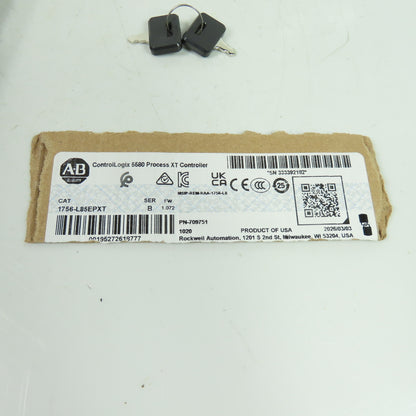 Allen-Bradley 1756-L85EPXT ControlLogix 5580 Process XT Controller Ser B FW1.072