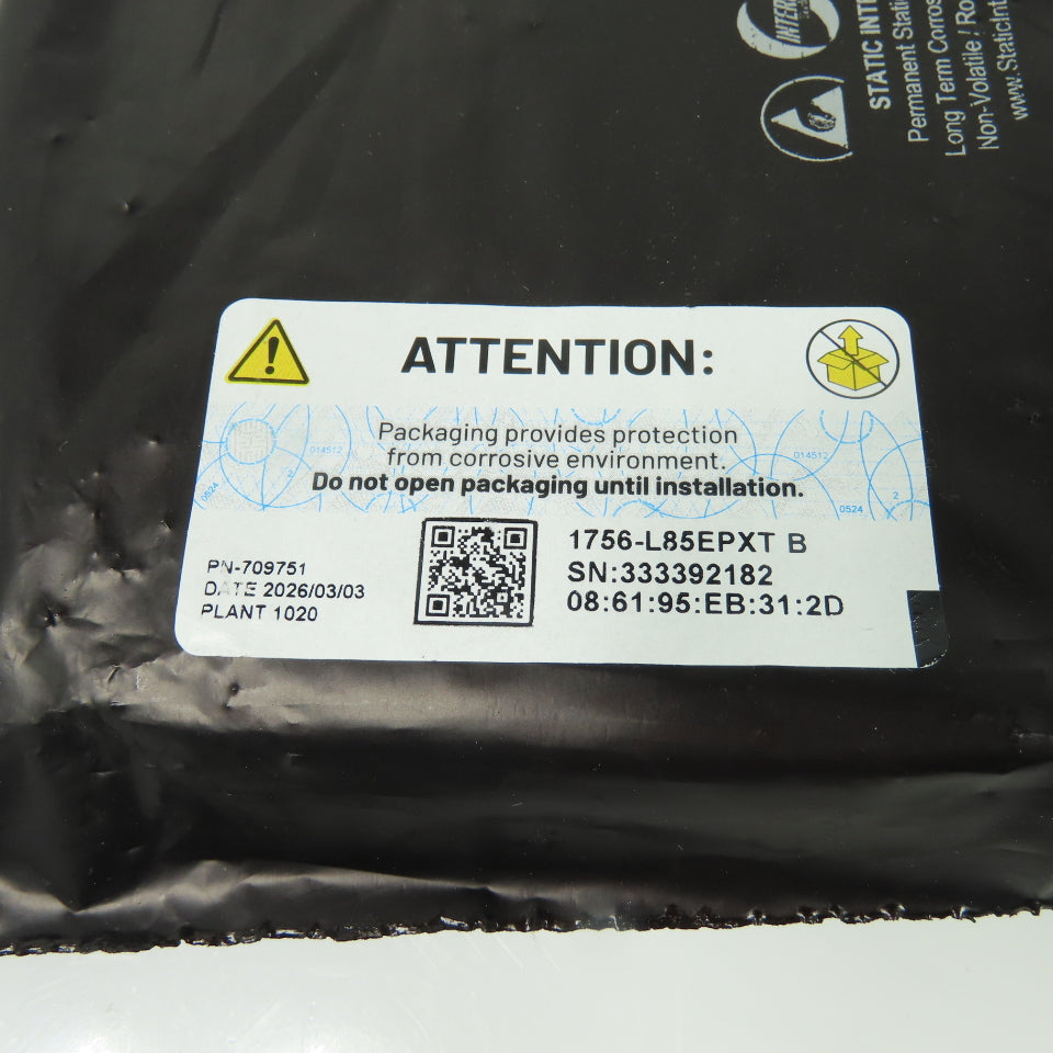 Allen-Bradley 1756-L85EPXT ControlLogix 5580 Process XT Controller Ser B FW1.072