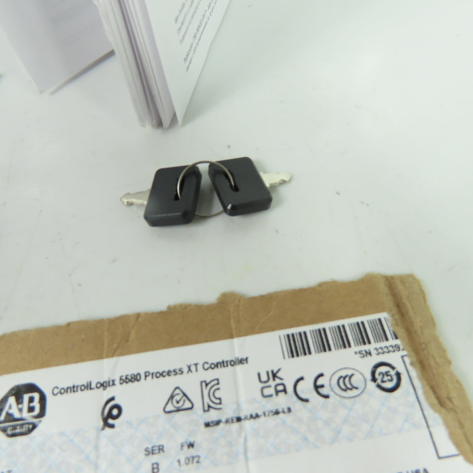 Allen-Bradley 1756-L85EPXT ControlLogix 5580 Process XT Controller Ser B FW1.072