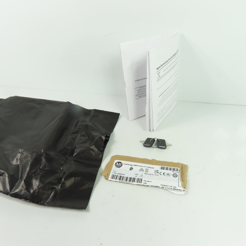 Allen-Bradley 1756-L85EPXT ControlLogix 5580 Process XT Controller Ser B FW1.072