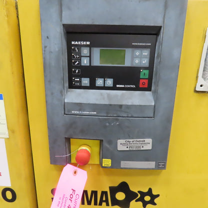 Kaeser BSD 60 60Hp Rotary Screw Air Compressor 480V 3Ph 288CFM Tested