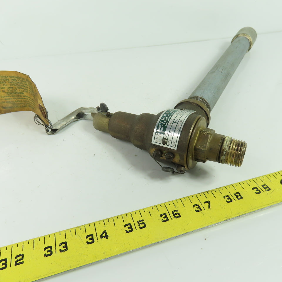 Kunkle Valve 6010 DC01 E89C 1/2" Safety Relief Valve 135 PSIG 317 SCFM