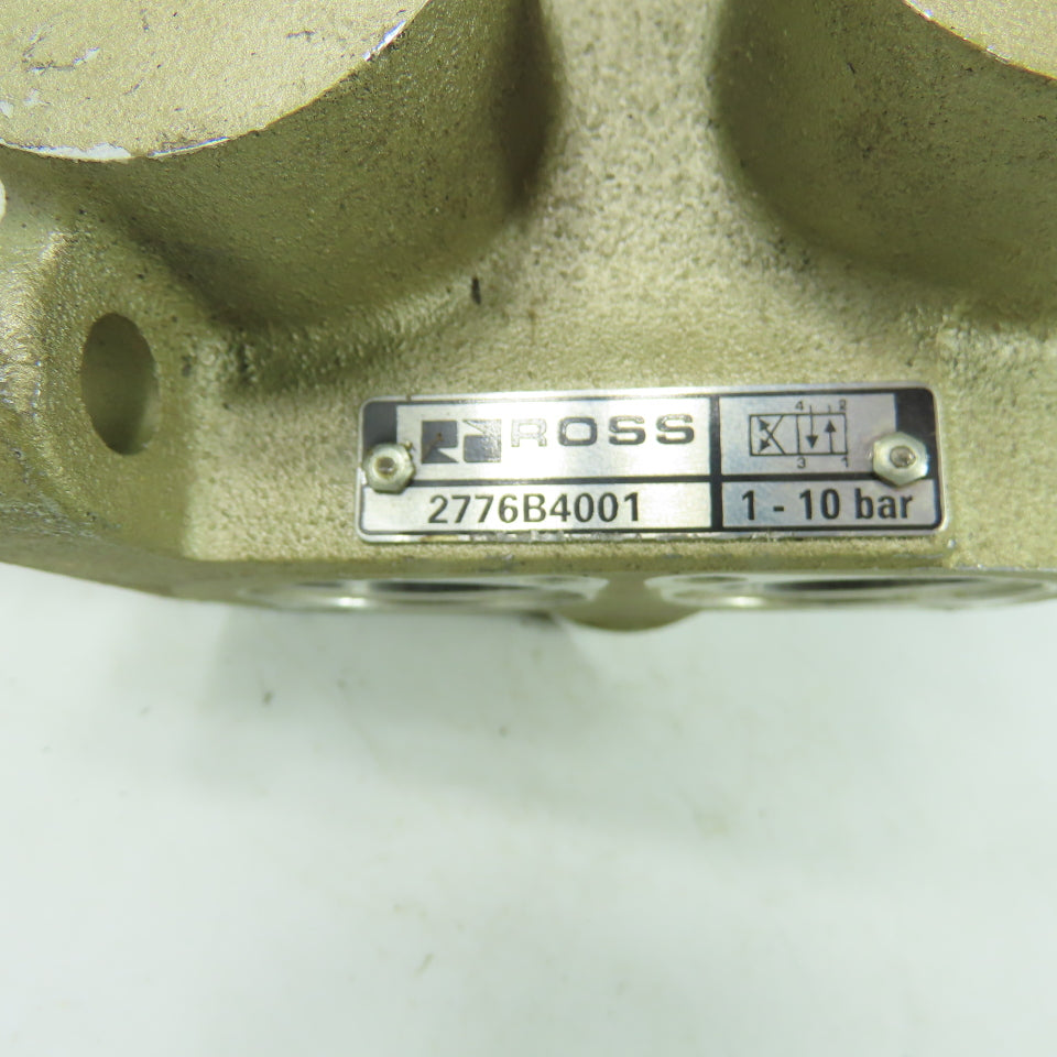 ROSS 2776B4001 Pneumatic Control Valve 1-10 Bar 1/2"NPT /1" NPT