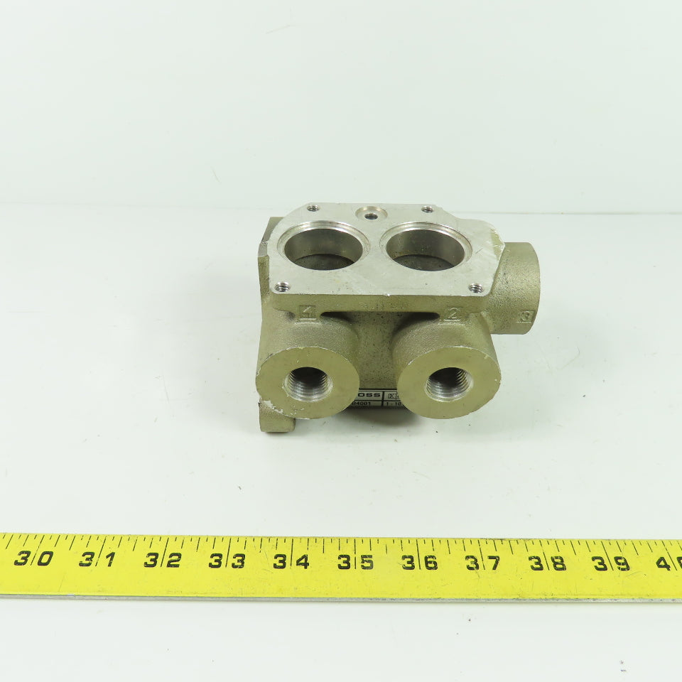 ROSS 2776B4001 Pneumatic Control Valve 1-10 Bar 1/2"NPT /1" NPT