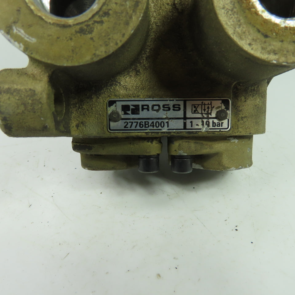 Ross 2776B4001 Pneumatic Control Valve 1-10 Bar 1/2"NPT /1" NPT