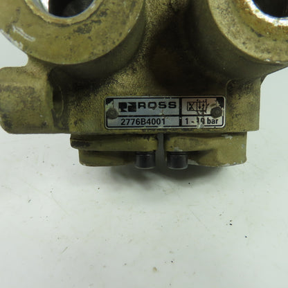 Ross 2776B4001 Pneumatic Control Valve 1-10 Bar 1/2"NPT /1" NPT