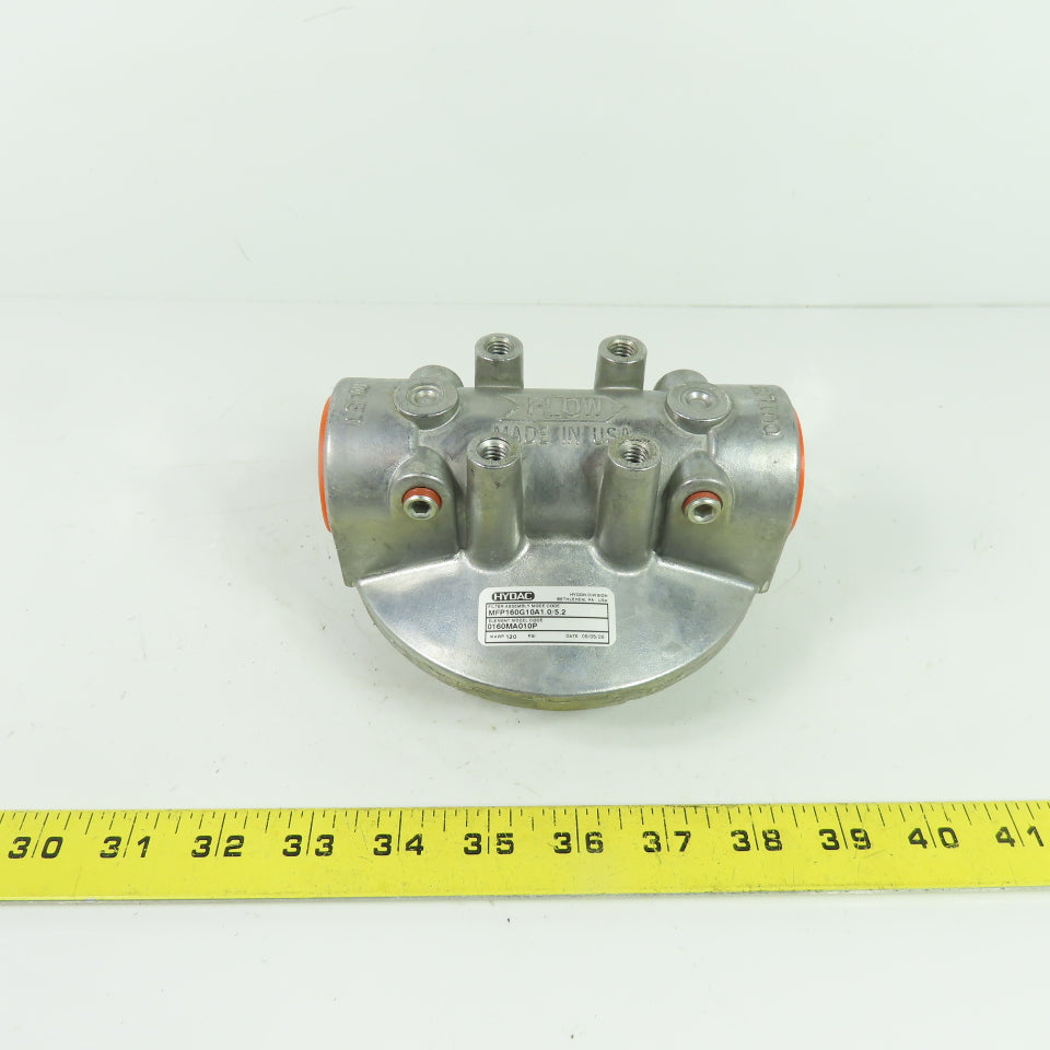 HYDAC MFP160G10A1.0/5.2 Hydraulic Filter Assembly Head 120 PSI 1-1/4" NPT