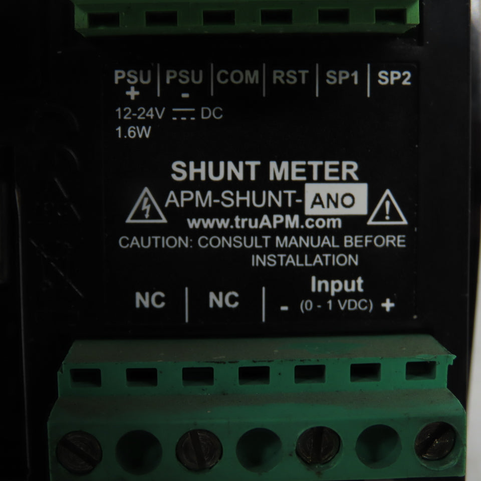 Trumeter APM-SHUNT-ANO Digital Shunt Meter 12-24VDC Input 0-1VDC
