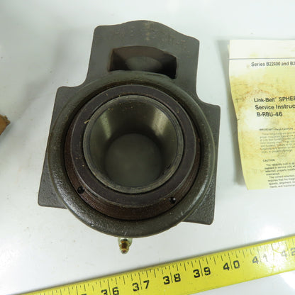 Link-Belt TB22432H 2" Spherical Roller Bearing Take-Up Unit 11/16" Slot