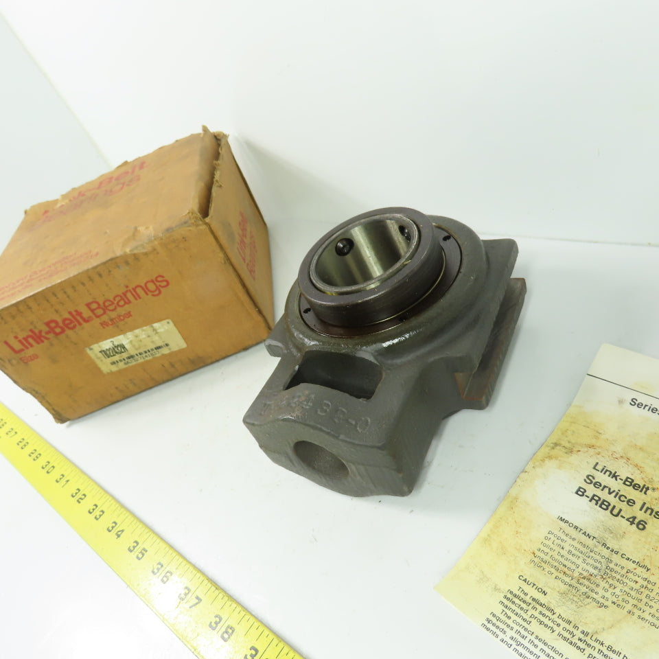 Link-Belt TB22432H 2" Spherical Roller Bearing Take-Up Unit 11/16" Slot