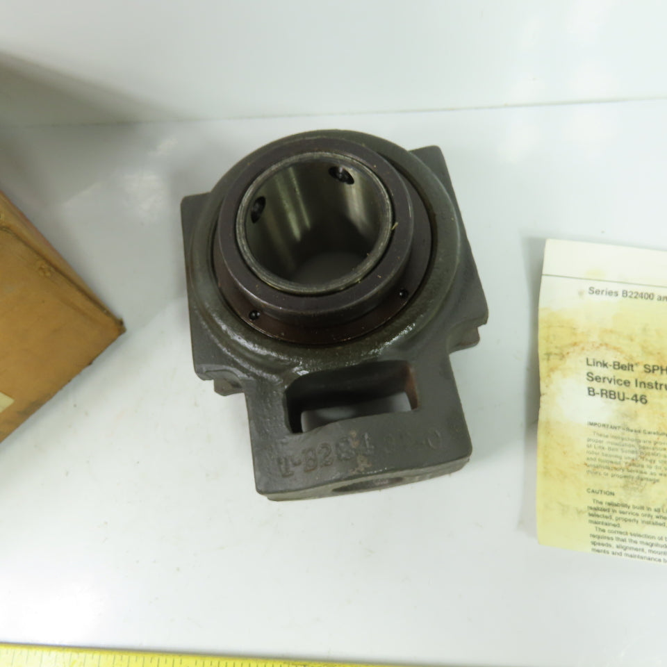 Link-Belt TB22432H 2" Spherical Roller Bearing Take-Up Unit 11/16" Slot