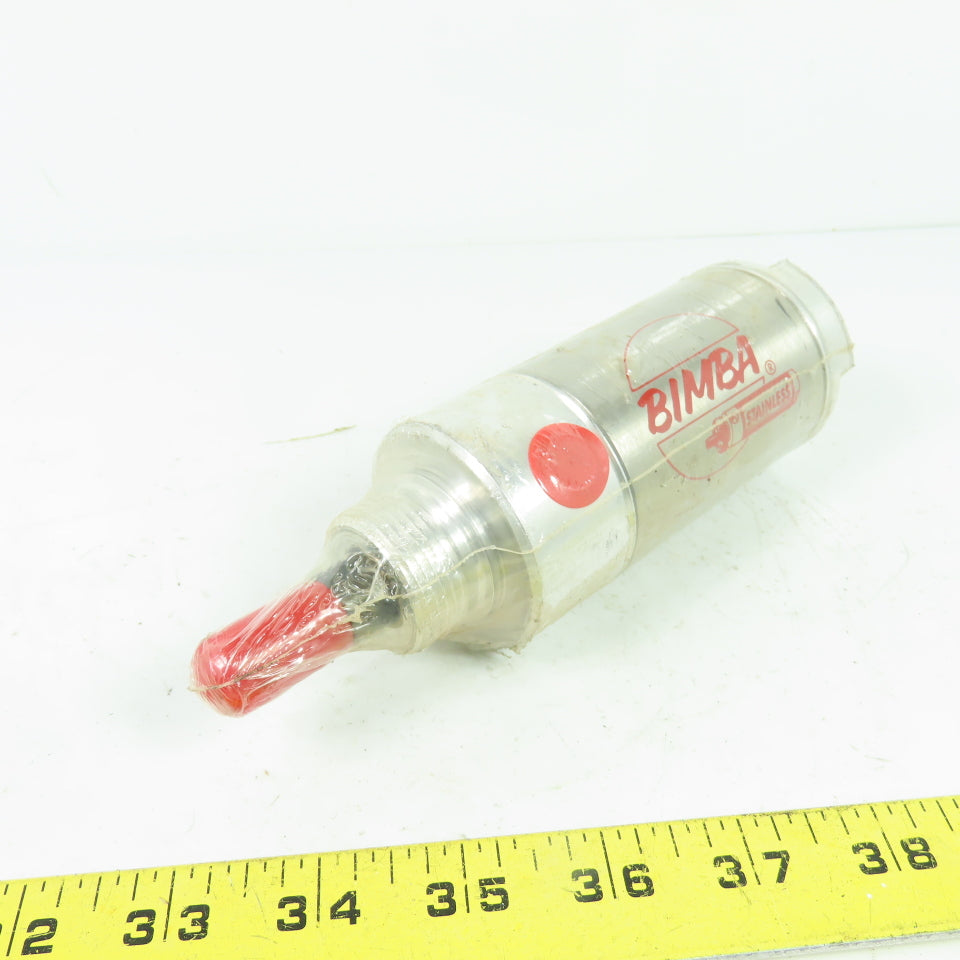 Bimba 311-DG Stainless Steel Body Air Cylinder 2" Bore 1" Stroke