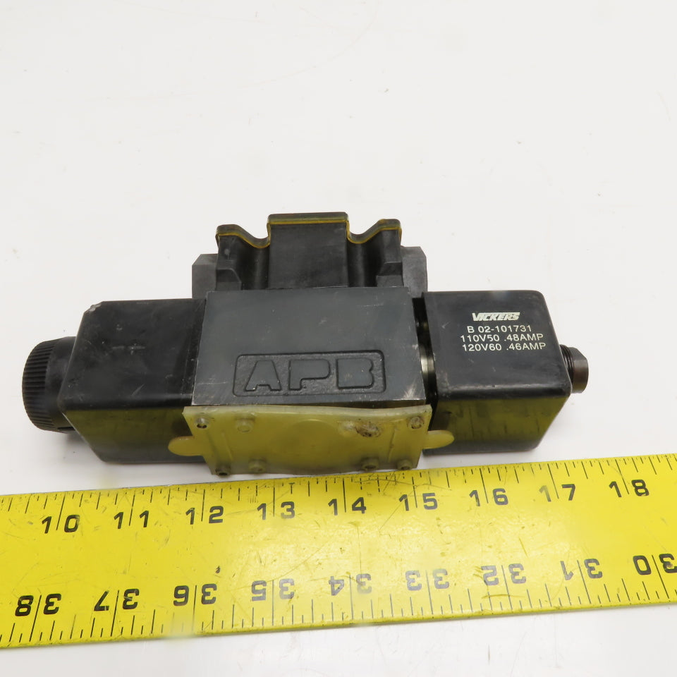 Vickers DG4V-3S-6N-M-FW-B5-60 4/2 Position Solenoid Valve 120V Coil