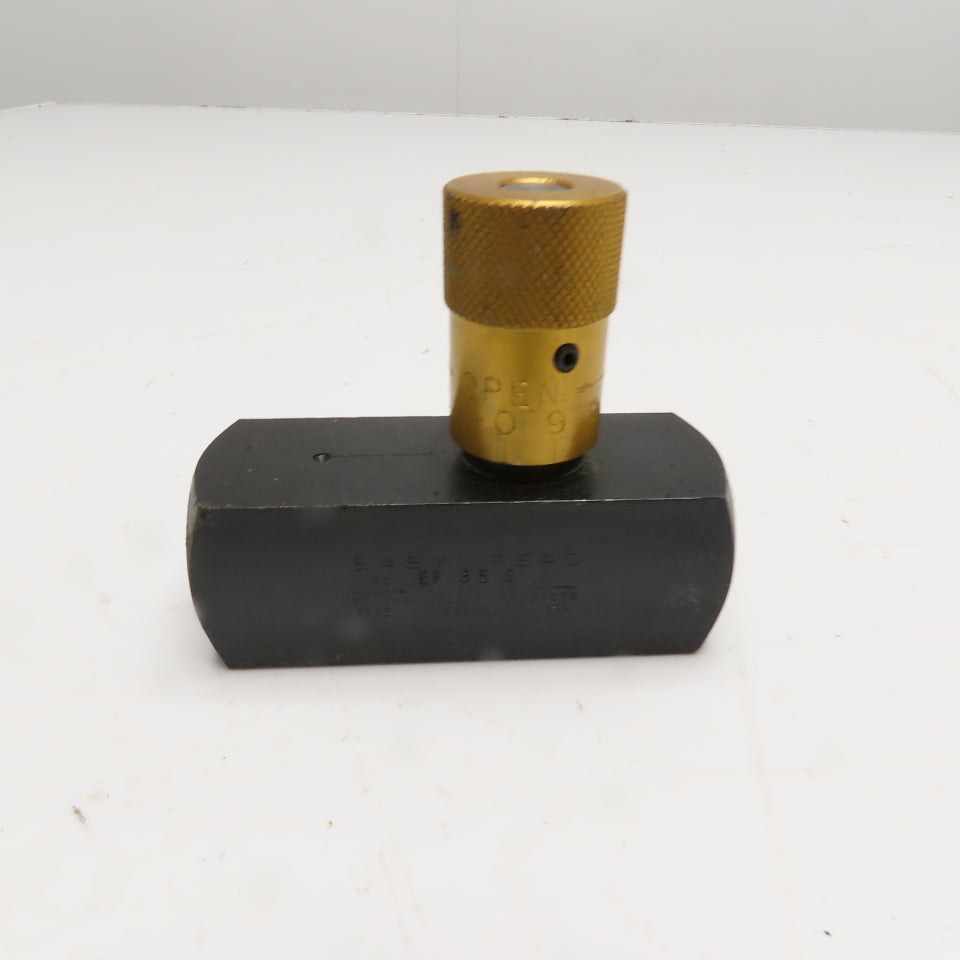 Deltrol EF 35 S Easy Read Flow Control Valve 3/4" NPT