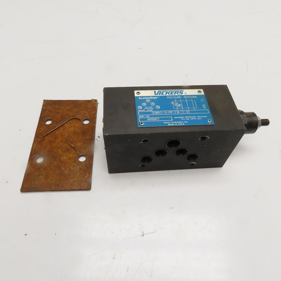 Vickers 868863 DGMX2-5-PP-FW-S-30 SystemStak Pressure Reducing Valve Size 5