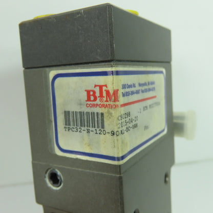 BTM Corporation TPC32-N-120-90AL-DC-OAM 3-Point Pneumatic Power Clamp