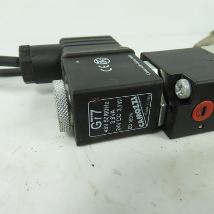 Camozzi 358-011-02 Pneumatic Solenoid Valve 10 Bar 24/48V