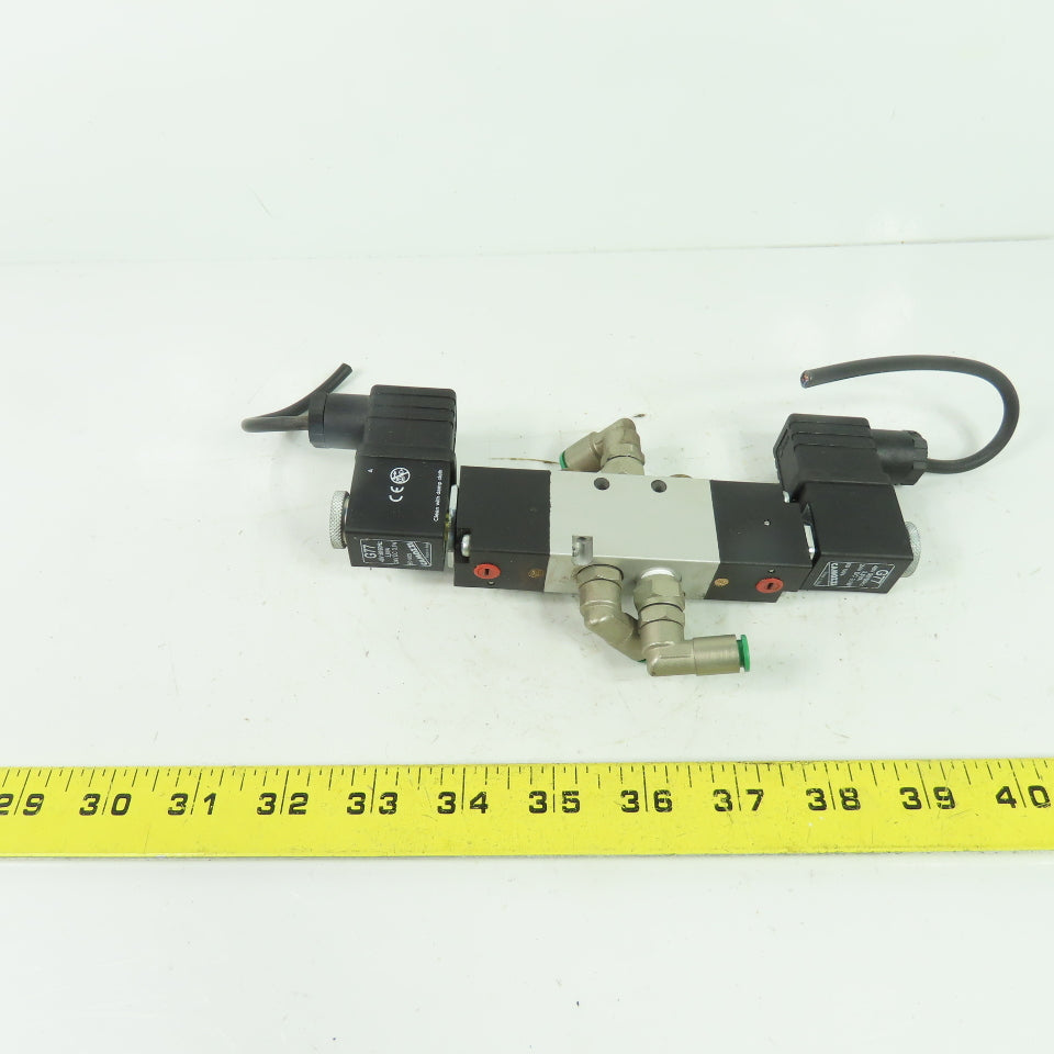 Camozzi 358-011-02 Pneumatic Solenoid Valve 10 Bar 24/48V
